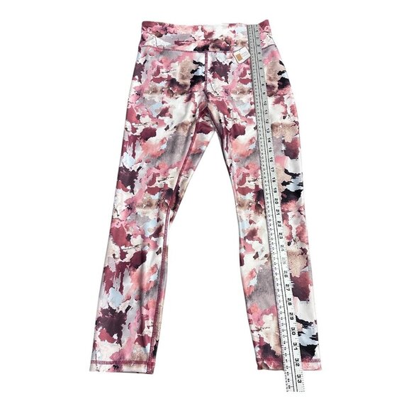 Activ8  High Waisted Tie Dye Leggings Polyester Spandex Blend Pink Size Women S - Picture 12 of 16